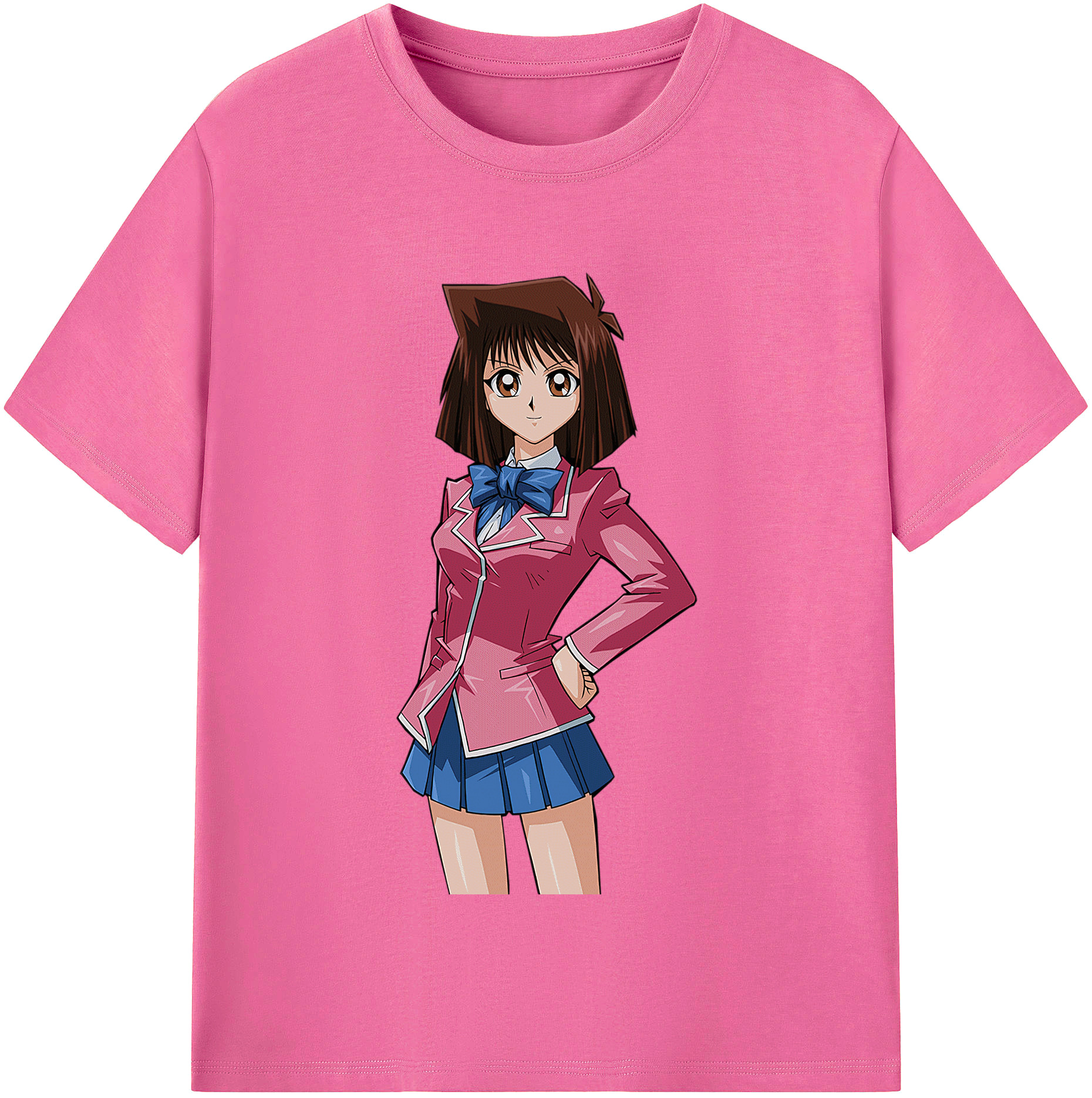 （画像用） 遊☆戯☆王 Yu-Gi-Oh! レディースカジュアルプリントTシャツ（綿100％）